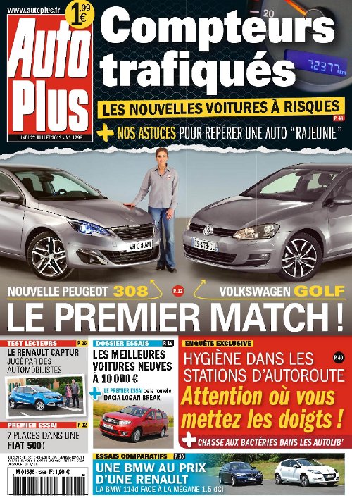 Auto Plus N°1298 du 22 Juillet 2013