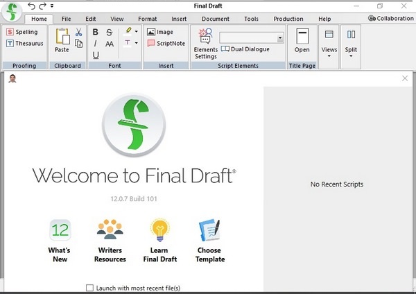 Final Draft 12.0.7.101 Win x64 Anglais Préactivé