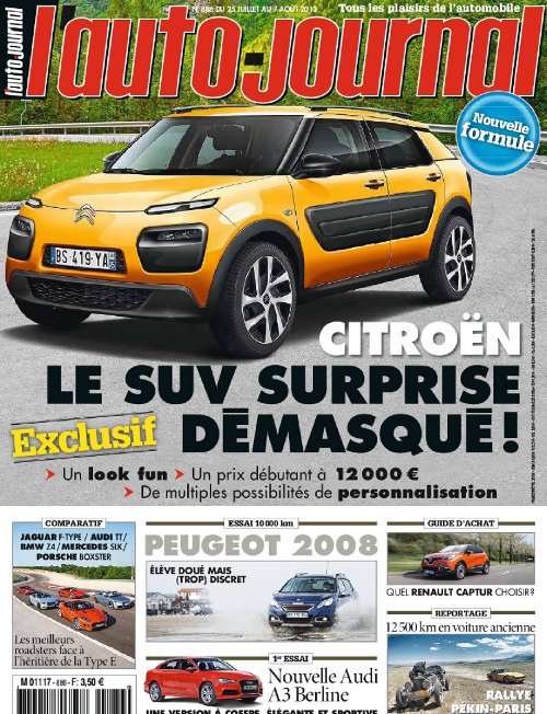 L'Auto Journal N°886 du 25 Juillet 2013