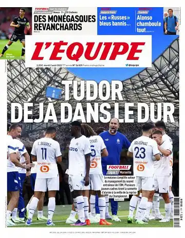 L'equipe du 02 Aout 2022