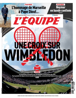 L’equipe du 02 Avril 2020