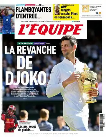 L'equipe du 11 Juillet 2022