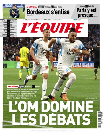 L’equipe du 21 Avril 2022