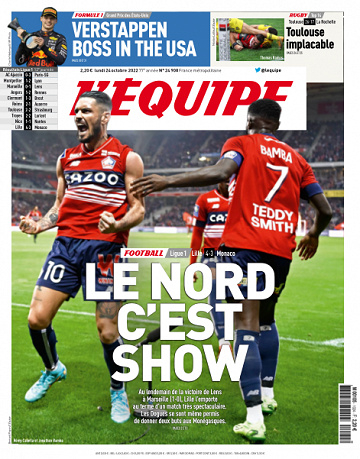 L'equipe du 24 Octobre 2022