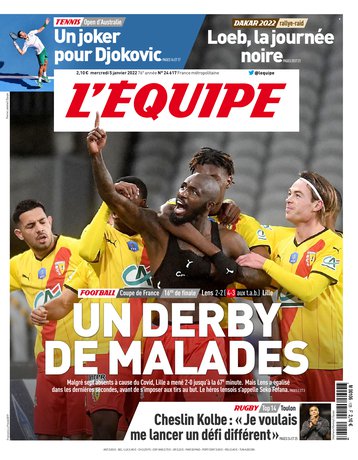 L’equipe du 5 Janvier 2022