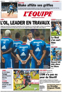 L'equipe Edition du 24 Août 2012