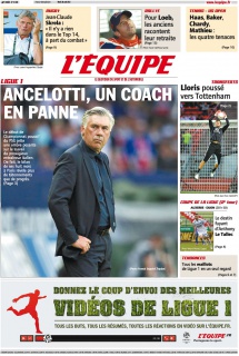 L'equipe Edition du 28 Août 2012