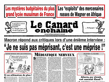 Le Canard Enchaîné 17 Mai 2023