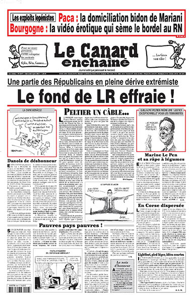 Le Canard enchaîné - 30 Juin 2021