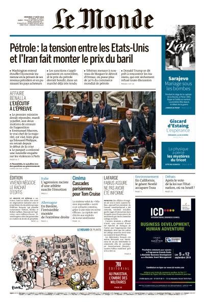 Le Monde du 01 Mars 2020