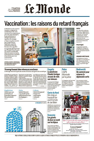 Le Monde du 02 Decembre 2021