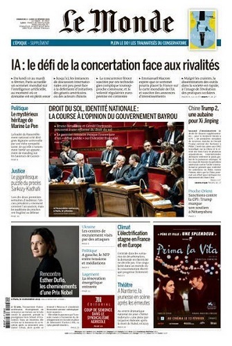 Le Monde du 09 Février FRENCH PDF 2025