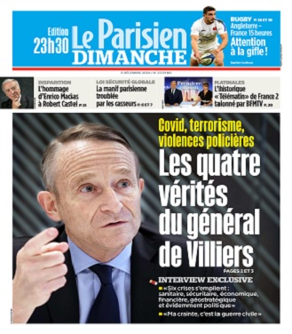 Le Parisien du 06 Decembre 2020