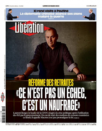 Libération du 20 Mars 2023