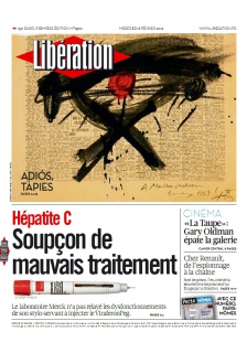 Libération edition du 08 Fevrier 2012