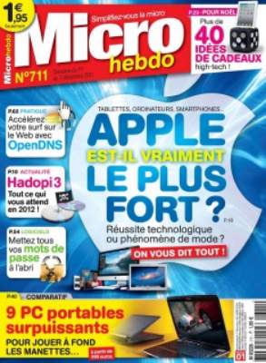 Micro Hebdo N°711 du 1er au 07 Décembre 2011