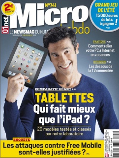 Micro Hebdo N°741 Du 12 au 25 Juillet 2012