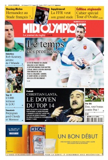 Midi Olympique Version tablette du 06 Fevrier 2012