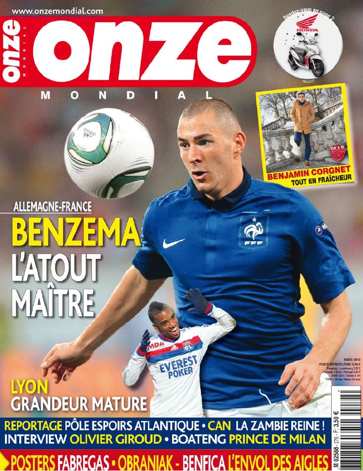 Onze Mondial N°278 - Mars 2012