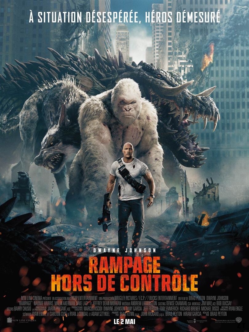 Rampage - Hors de contrôle FRENCH WEBRIP 1080p 2018