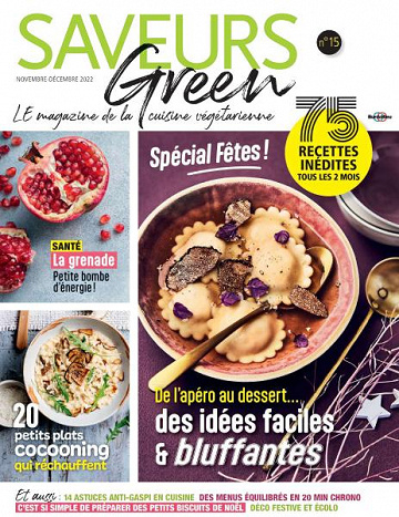 Saveurs green - Novembre-Décembre 2022