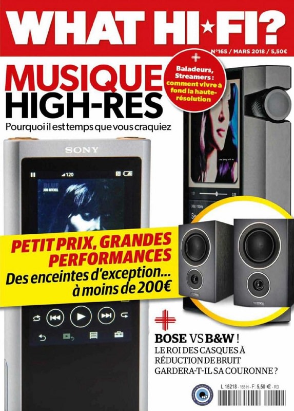 What Hi-Fi N°165 - Mars 2018