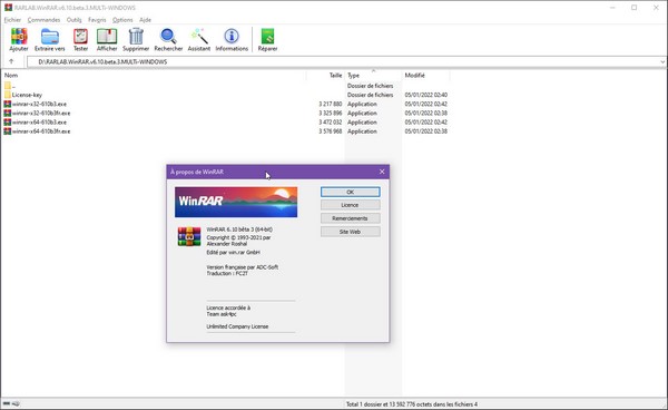 WINRAR 7.0 x86/x64 Final Français + Licence