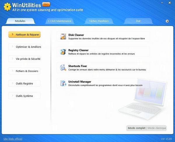 WinUtilities Pro 15.89 Win x64 Multi Préactivé